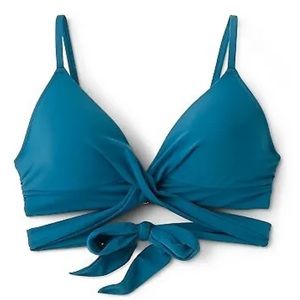 Bralette Bikini Top blue